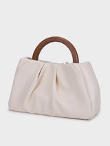 Esther Golden Handheld Clutch