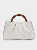 Esther Silver Handheld Clutch