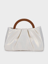 Esther Silver Handheld Clutch