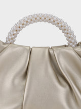 Esther Golden Pearl Handheld Clutch