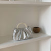 Esther Silver Pearl Handheld Clutch