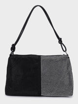 Margaret Black & Silver Shimmer Tote