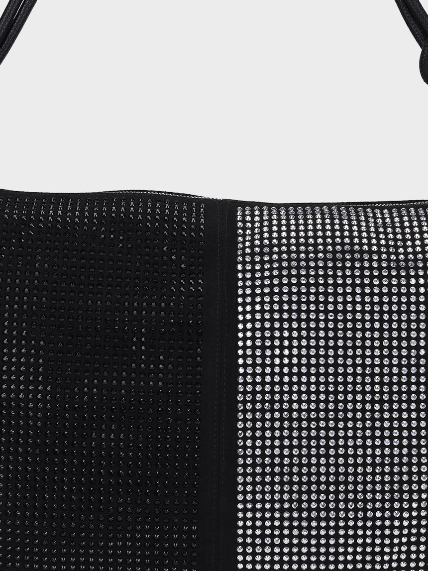 Margaret Black & Silver Shimmer Tote