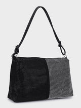 Margaret Black & Silver Shimmer Tote