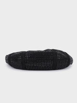 Ellen Black Rhinestone Clutch