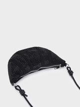 Ellen Black Rhinestone Clutch