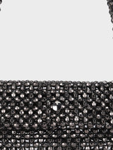 Emma Black Handheld Clutch