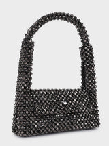 Emma Black Handheld Clutch