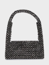 Emma Black Handheld Clutch