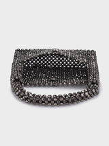 Emma Black Handheld Clutch