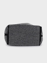 Chloe Silver Rhinestone Clutch