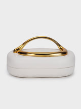 Ashley Off White Handheld Clutch