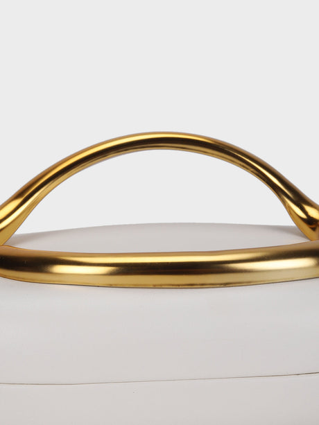 Ashley Off White Handheld Clutch