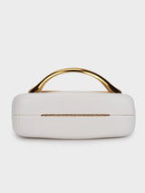 Ashley Off White Handheld Clutch