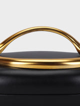 Ashley Black Handheld Clutch