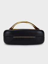 Ashley Black Handheld Clutch