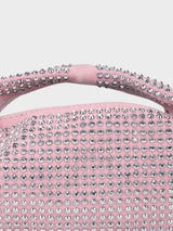 Christina Pink Rhinestone Clutch
