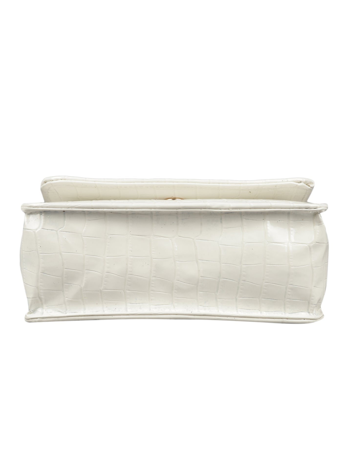 MINI WESST Women's White Handbags(MWHB016WT)