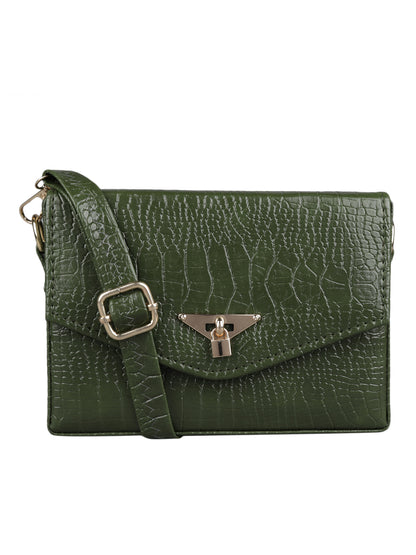 MINI WESST Women's Green Handbags(MWHB030GR)