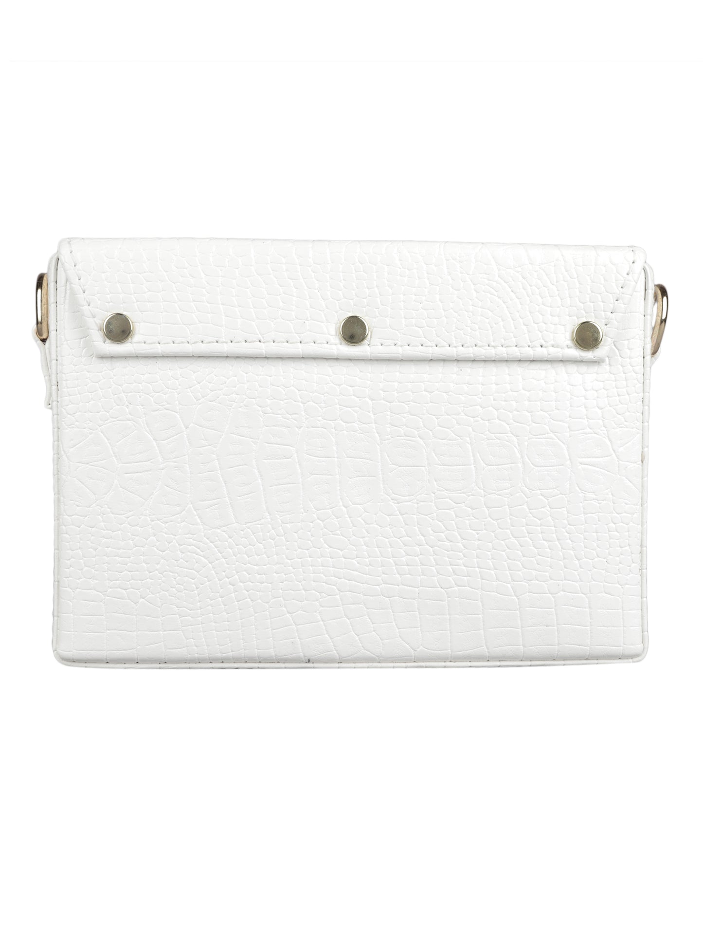 MINI WESST Women's White Handbags(MWHB031WT)
