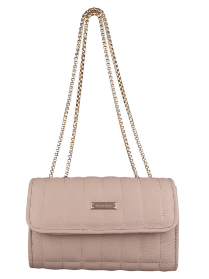 MINI WESST Women's Beige Handbags(MWHB043BE)