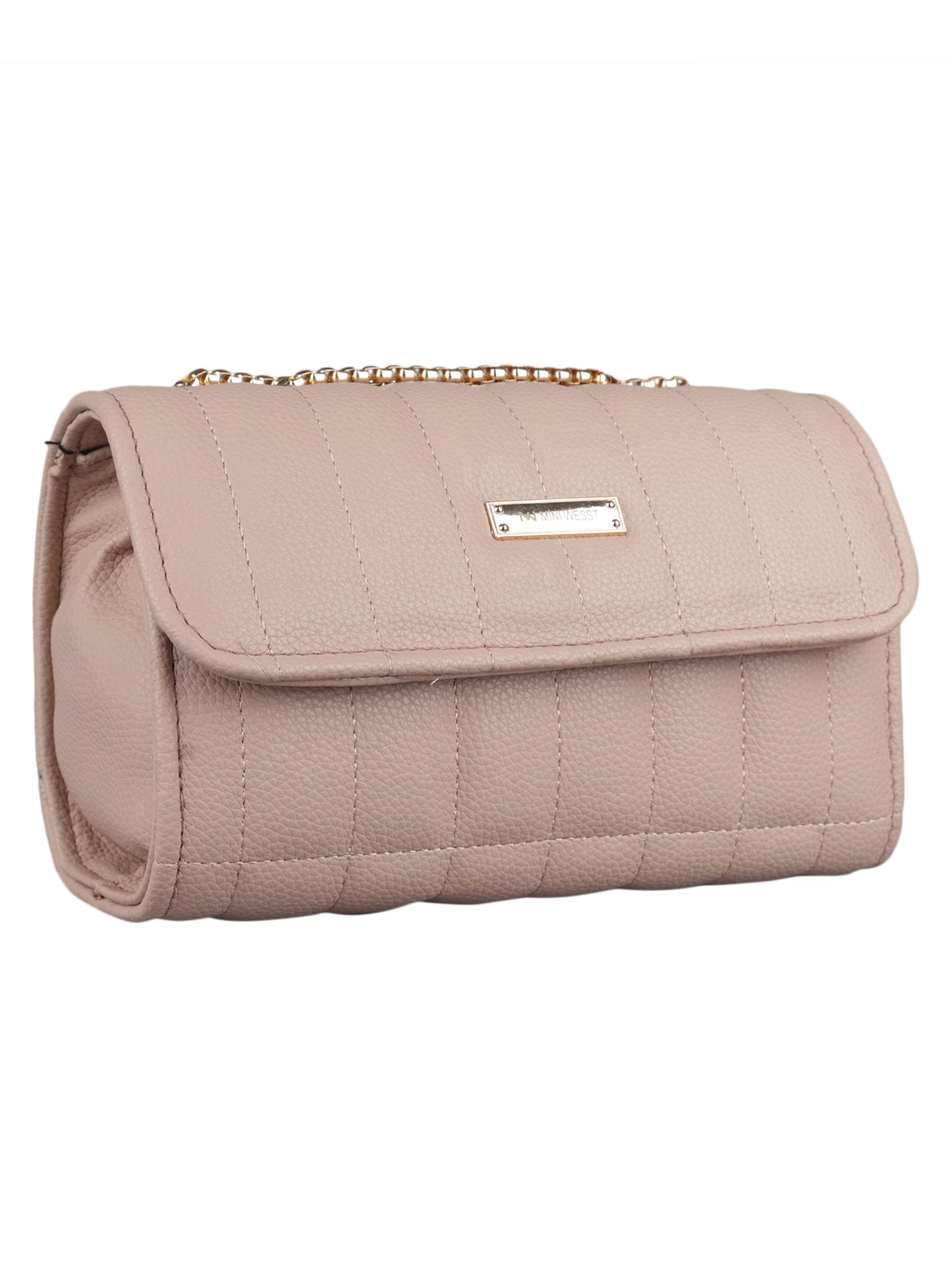MINI WESST Women's Beige Handbags(MWHB043BE)