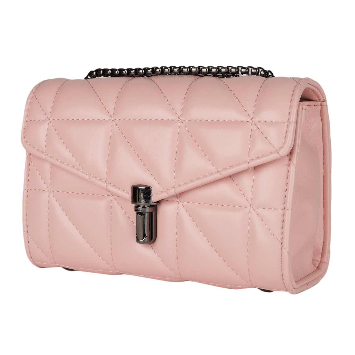 Women's Pink Sling And Cross Bags