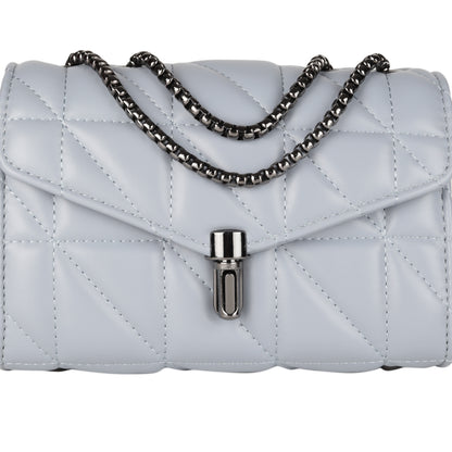 MINI WESST Women's Blue Sling And Cross Bags(MWHB068BB)