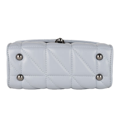 MINI WESST Women's Blue Sling And Cross Bags(MWHB068BB)