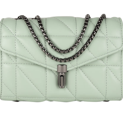 MINI WESST Women's Green Sling And Cross Bags(MWHB070GR)