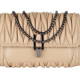 Women's Beige Sling And Cross Bags