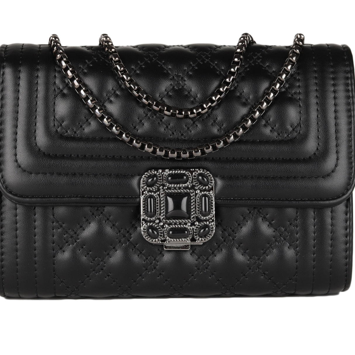 Women's Black Sling And Cross Bags