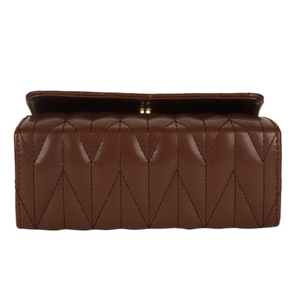 MINI WESST Women's Brown Sling And Cross Bags(MWHB081BR)