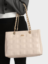Hazel Beige Handbag