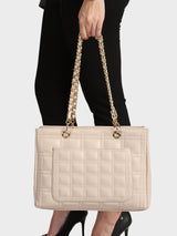 Hazel Beige Handbag