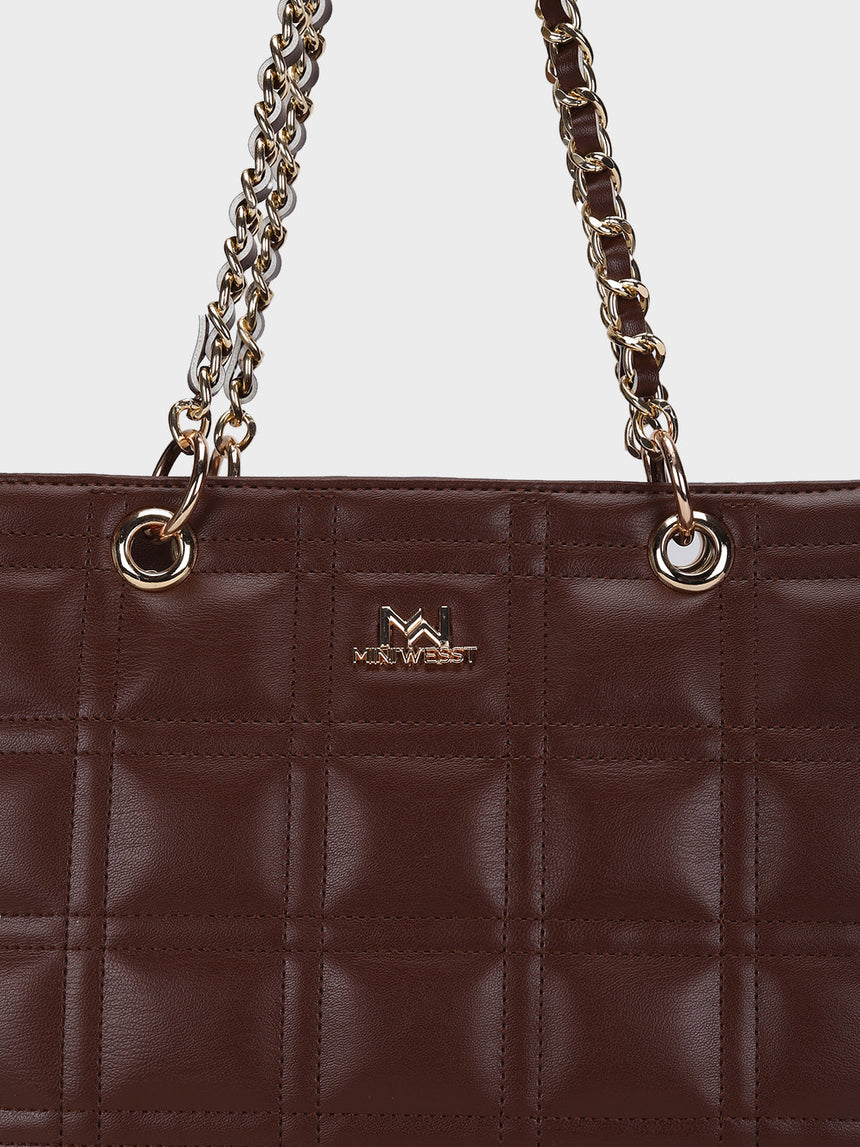 Hazel Brown Handbag