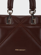 Jade Brown Mini Handbag