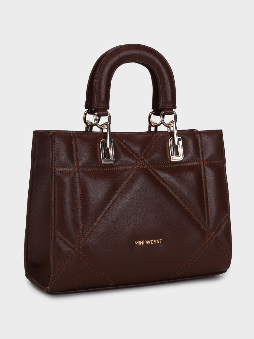 Jade Brown Mini Handbag