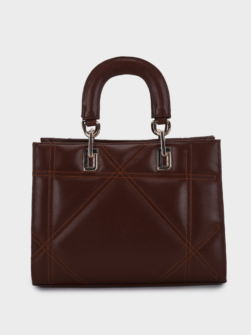Jade Brown Mini Handbag