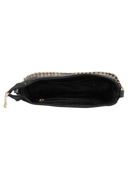 MINI WESST Women's Black  Handbag(MWSB0001BL)
