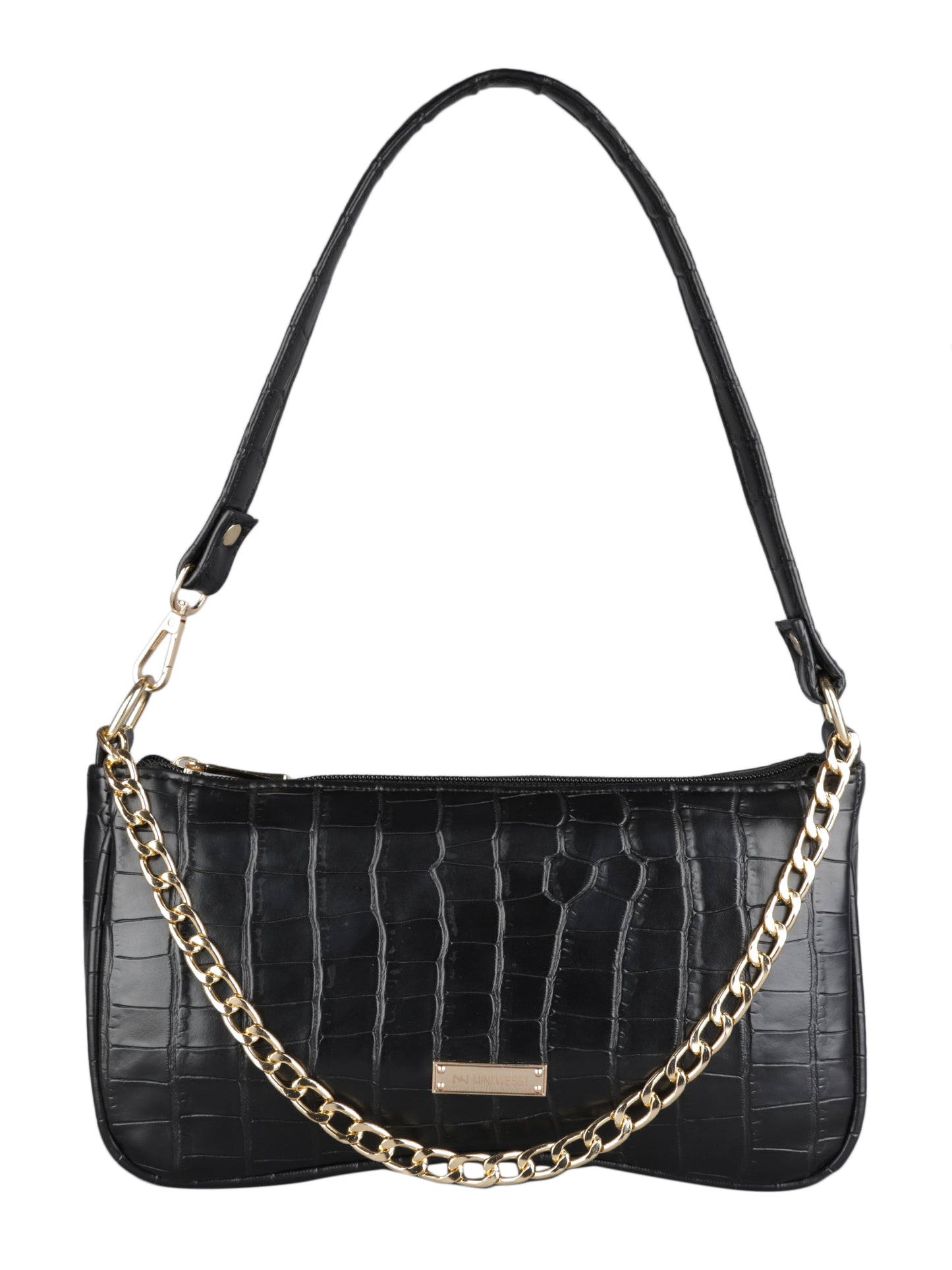 MINI WESST Women's Black  Handbag(MWSB0001BL)