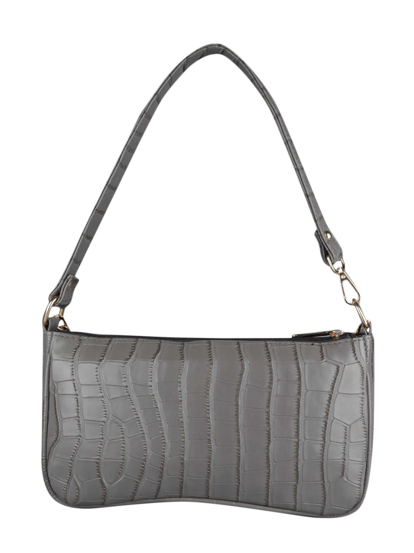 MINI WESST Women's Grey  Handbag(MWSB0003GY)