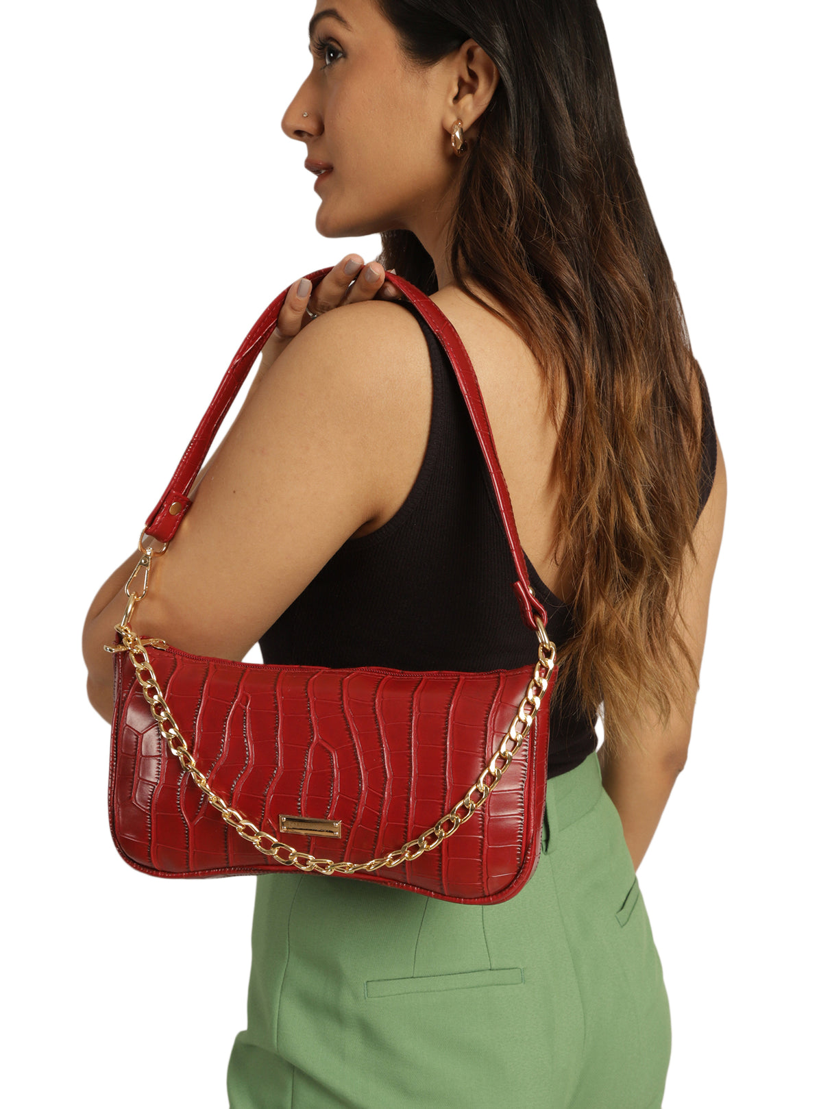 Women's Red  Handbag