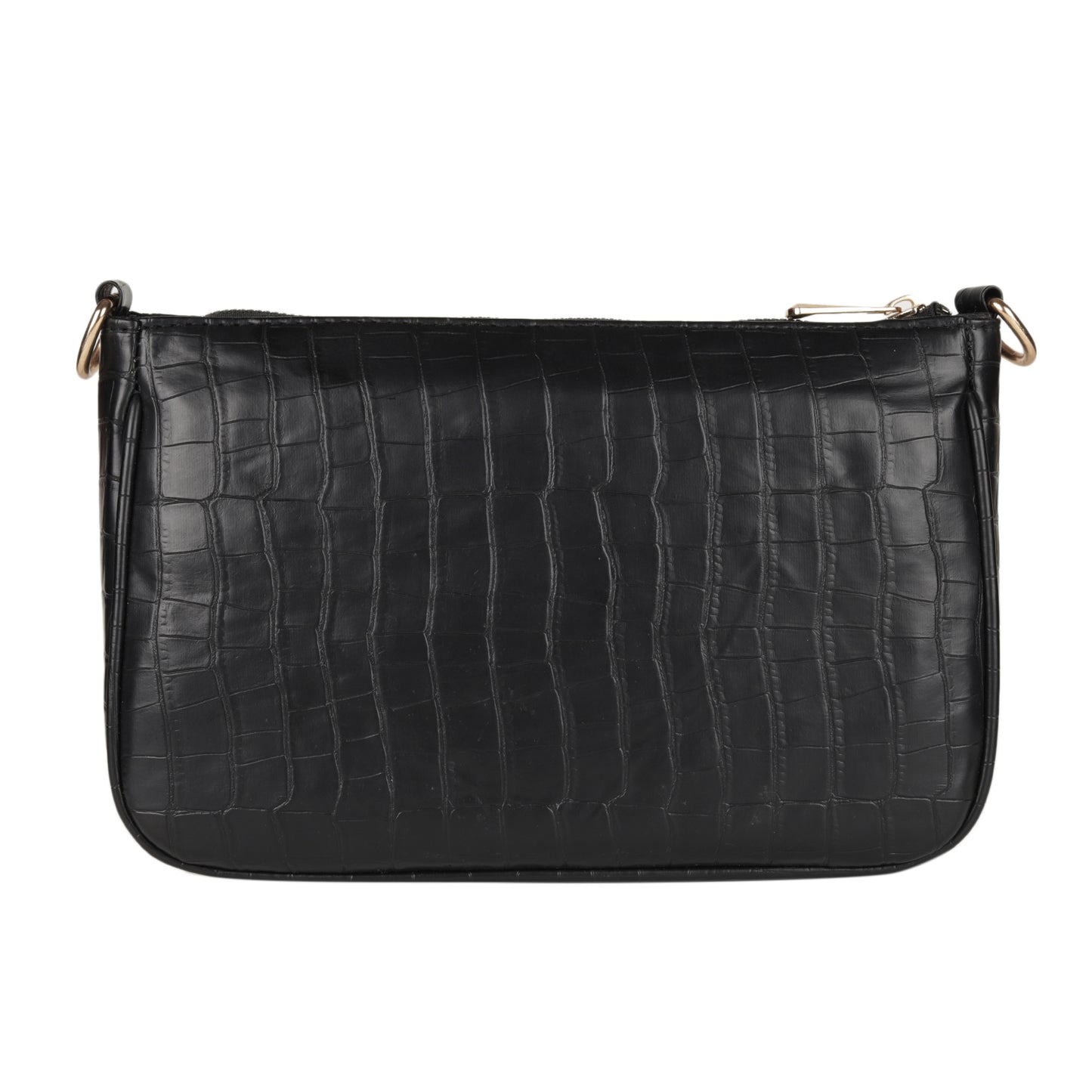 MINI WESST Women's Black Handbags(MWSB012BL)