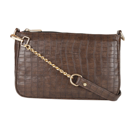 MINI WESST Women's Brown Handbags(MWSB013BR)