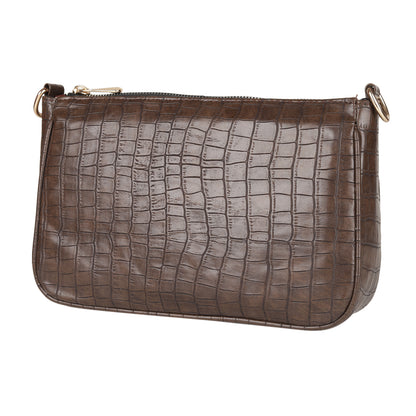 MINI WESST Women's Brown Handbags(MWSB013BR)