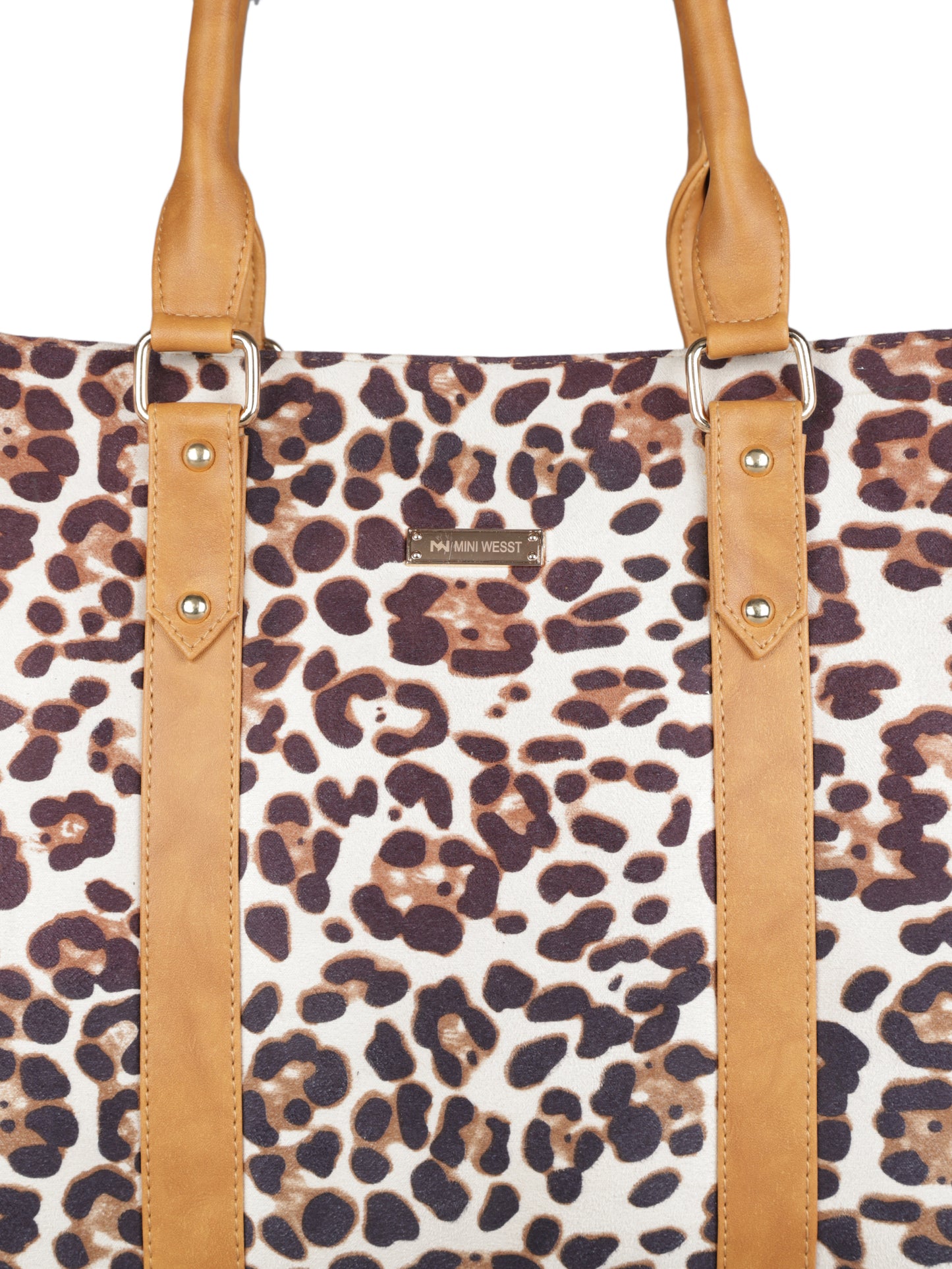 MINI WESST Women's Beige Handbags(MWTB001LTTIG)