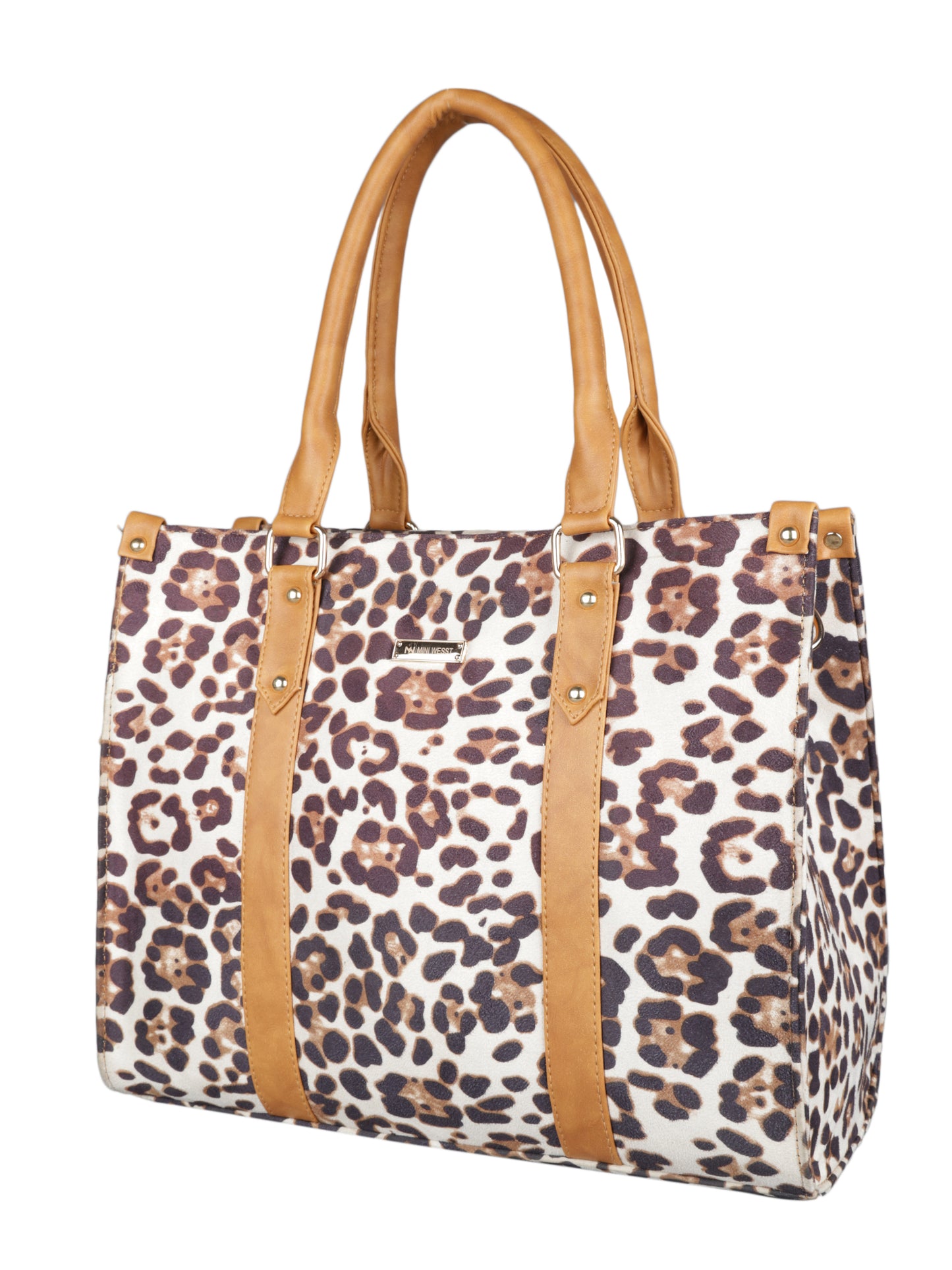 MINI WESST Women's Beige Handbags(MWTB001LTTIG)