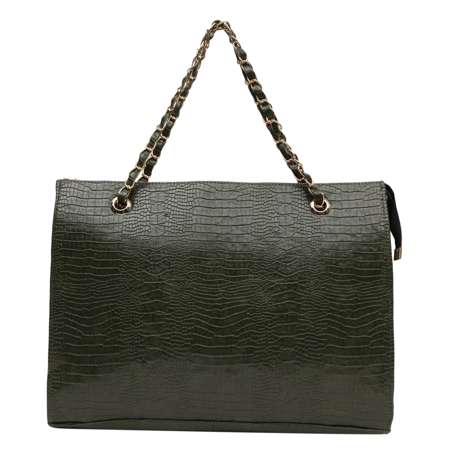 MINI WESST Women's Green Tote bags(MWTB018GR)