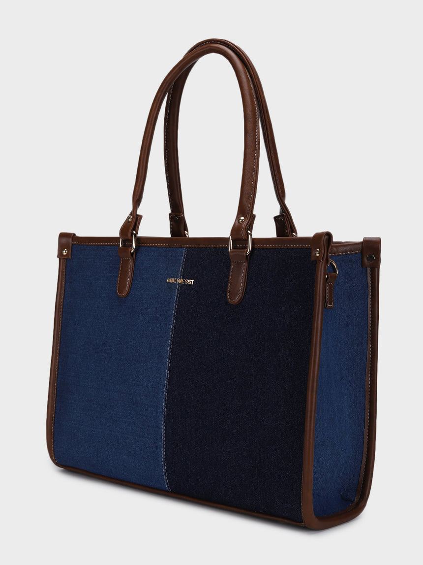 Freya Denim Tote Bag